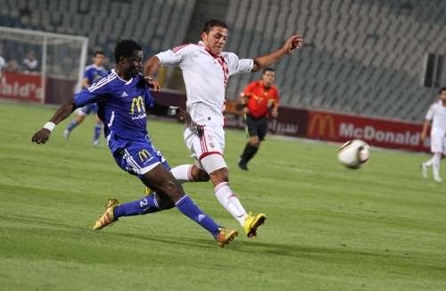 لقطة من مباريات الدوري المصري