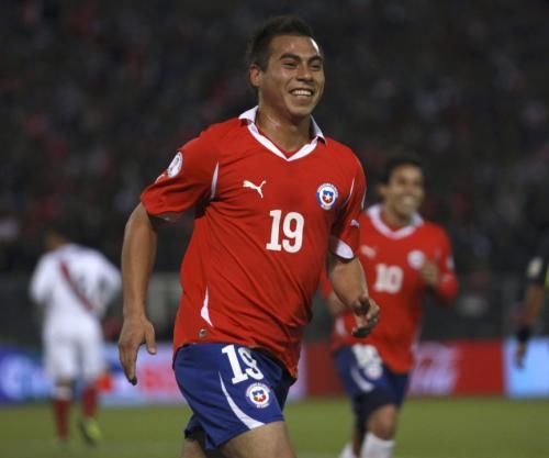 ادواردو فارجاس مهاجم منتخب تشيلي