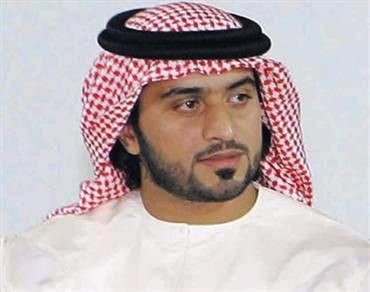 الشيخ عبدالله بن محمد آل نهيان رئيس مجلس إدارة نادي العين .  