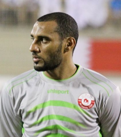  سيد محمد جعفر حارس مرمى المنتخب البحريني