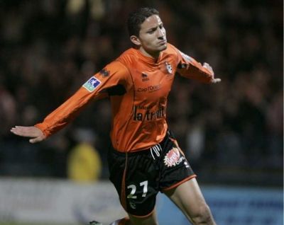  اللاعب الدولي التونسي حامد النموشي 