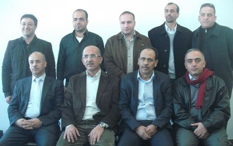 الادارة الجديدة لنادي شباب الخليل الفلسطيني 