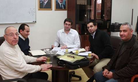 جانب من الجلسة التي عقدت اليوم 