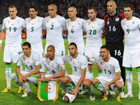 المنتخب الجزائري الاول لكرة القدم 