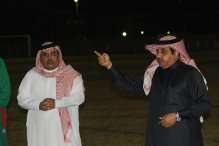 الدوسري خلال حضور المران