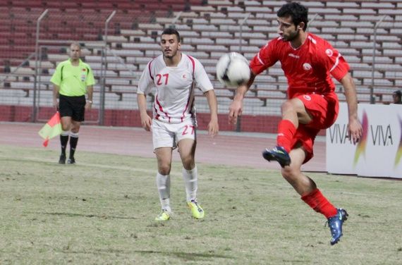 صاحب الهدف الثالث محمود عبدالرحمن