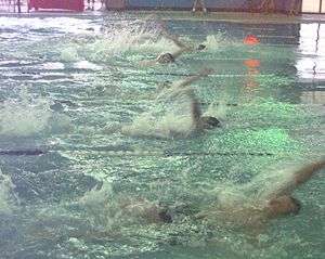 swimming