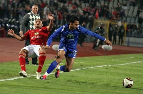 لقطة من المباراة