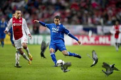 لقطة من المباراة