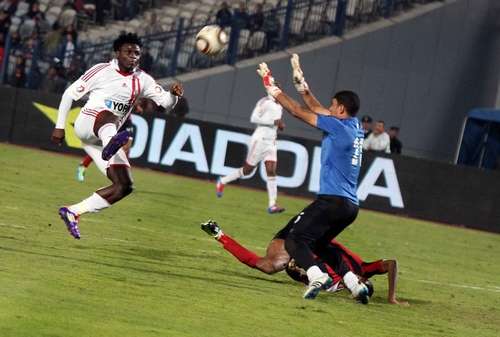 لقطة من المباراة