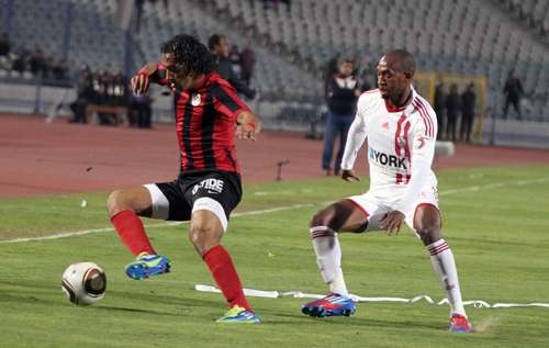 لقطة من المباراة