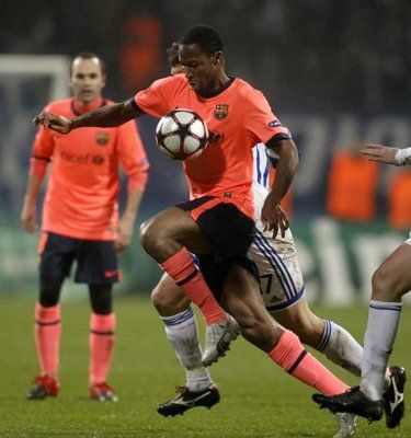 سيدو كيتا لاعب وسط برشلونة الإسباني