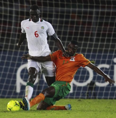 من لقاء سابق لمنتخب السنغال