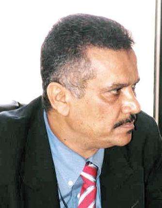  د.حميد شيباني أمين سر الاتحاد اليمني لكرة القدم