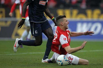 لقطة من المباراة