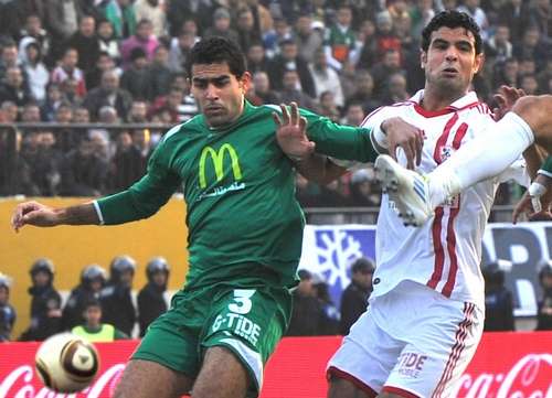 من مباريات الدوري المصري