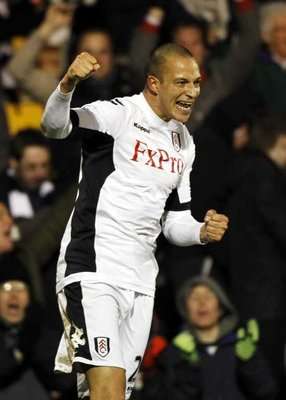 Fulham's Bobby Zamora 