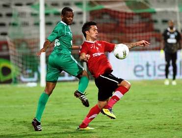 من مباراة الأهلي والشباب
