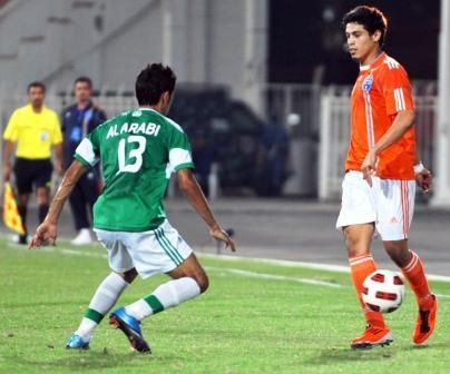 جانب من تدريبات الاولمبي العماني