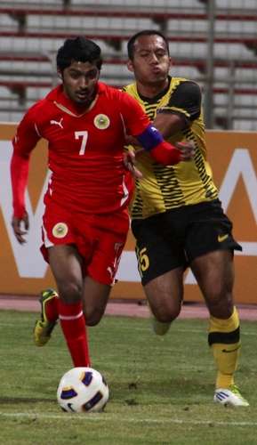 لقطة من المباراة