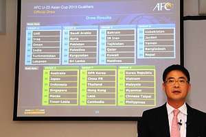 جانب من عملية سحب القرعة