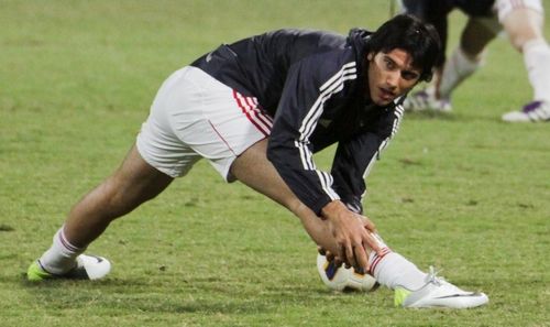 عمر السوما أثناء تمارين اليوم