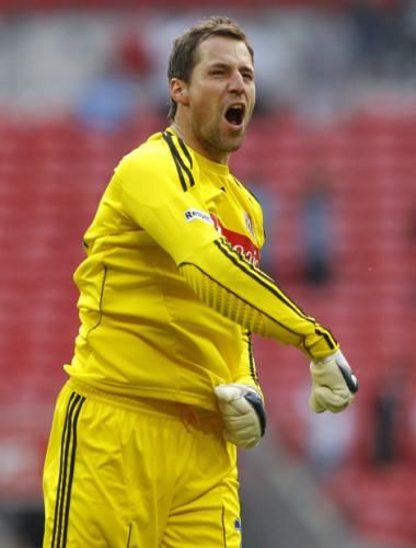 Stoke City's Thomas Sorensen 