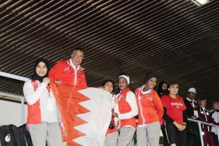  فرحة بحرينية باللقب الخليجي