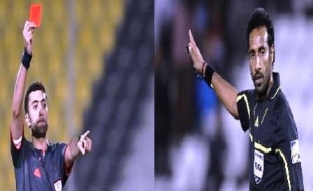 الحكمان عبدالرحمن عبدو وفيصل عبدالله