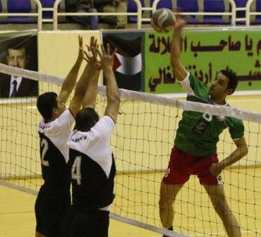 من المباراة النهائية بين الوحدات والبقعة 