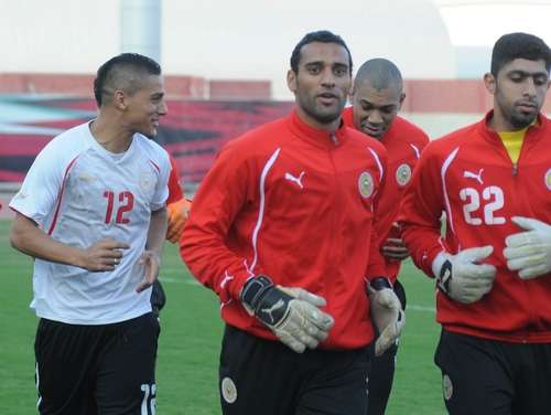 جانب من تمارين المنتخب اليوم