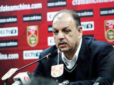 حمد يتحدث بالمؤتمر الصحفي بعد المباراة