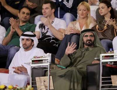 صاحب السمو الشيخ محمد بن راشد وولي عهده