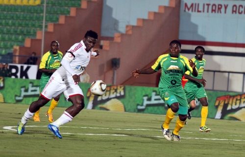 لقطة من المباراة