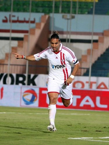 ميدو بعد تسجيله الهدف