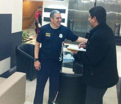 عقاب خلال حديثة للزميل احمد عبد اللطيف مراسل كووورة من الكويت