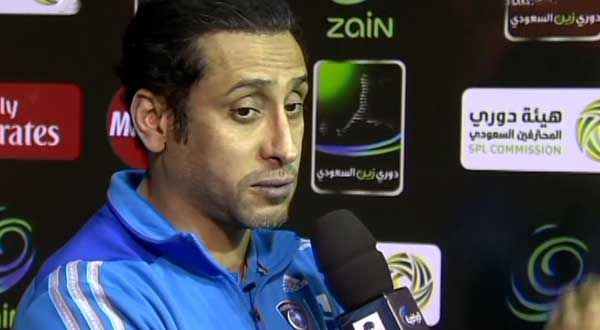 من آخر صور سامي الجابر مدير الكرة بنادي الهلال 