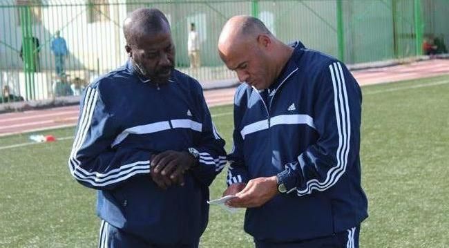 المدربان عبد الحفيظ اربيش وفوزى العيساوى 