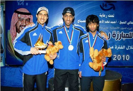 ابطال الكويت للمبارزة