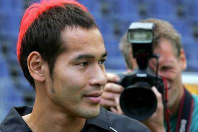 الياباني تاكاهارا مهاجم إنتراخت فرانكفورت الألماني