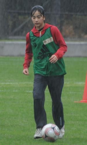 يووكي كوبو في المعسكر التدريبي