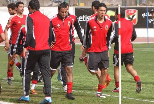 من تدريبات الأهلي