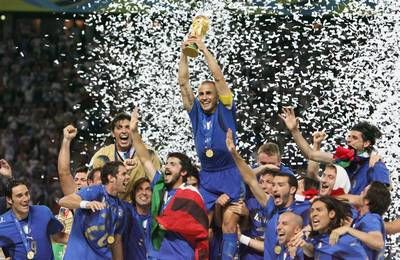 المنتخب الأيطالى الأفضل عالميا 