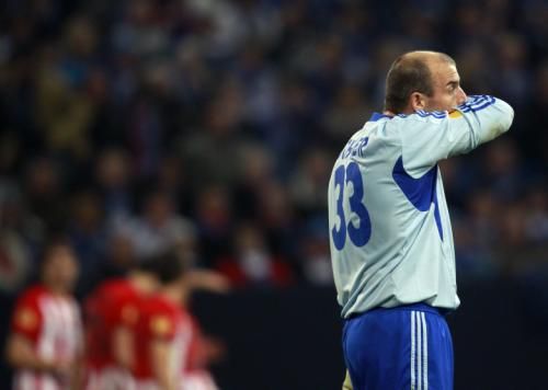 Schalke 04's Mathias Schober 