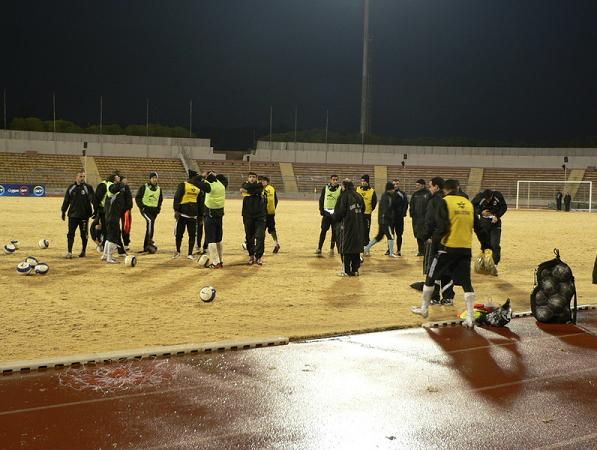 من تدريبات فريق وفاق سطيف الجزائري مساء اليوم حصريا وبعدســـة كوووررة