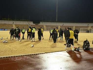 من تدريبات فريق وفاق سطيف الجزائري مساء اليوم حصريا وبعدســـة كوووررة