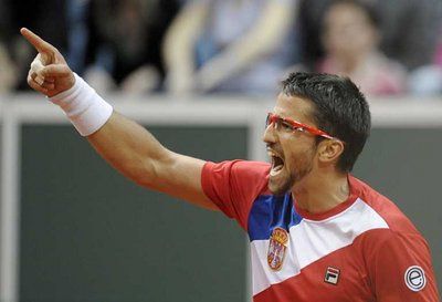 يانكو تيبساريفيتش أمل صربيا في ظل غياب نوفاك 