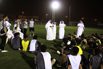 من تدريب فريق هجر