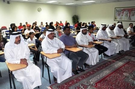 اولياء الامور وابناؤهم شاركوا بفعالية في اللقاء 
