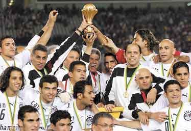 مصر الأولي عربياً - حاملة لقب أمم إفريقيا 2006 - 